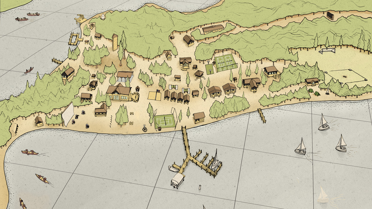 map of camp chippewa.